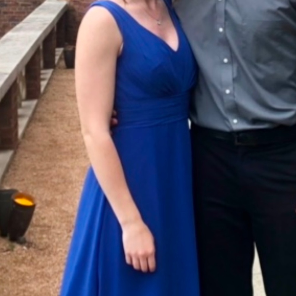 Royal Blue JJs House Bridesmaid Dress